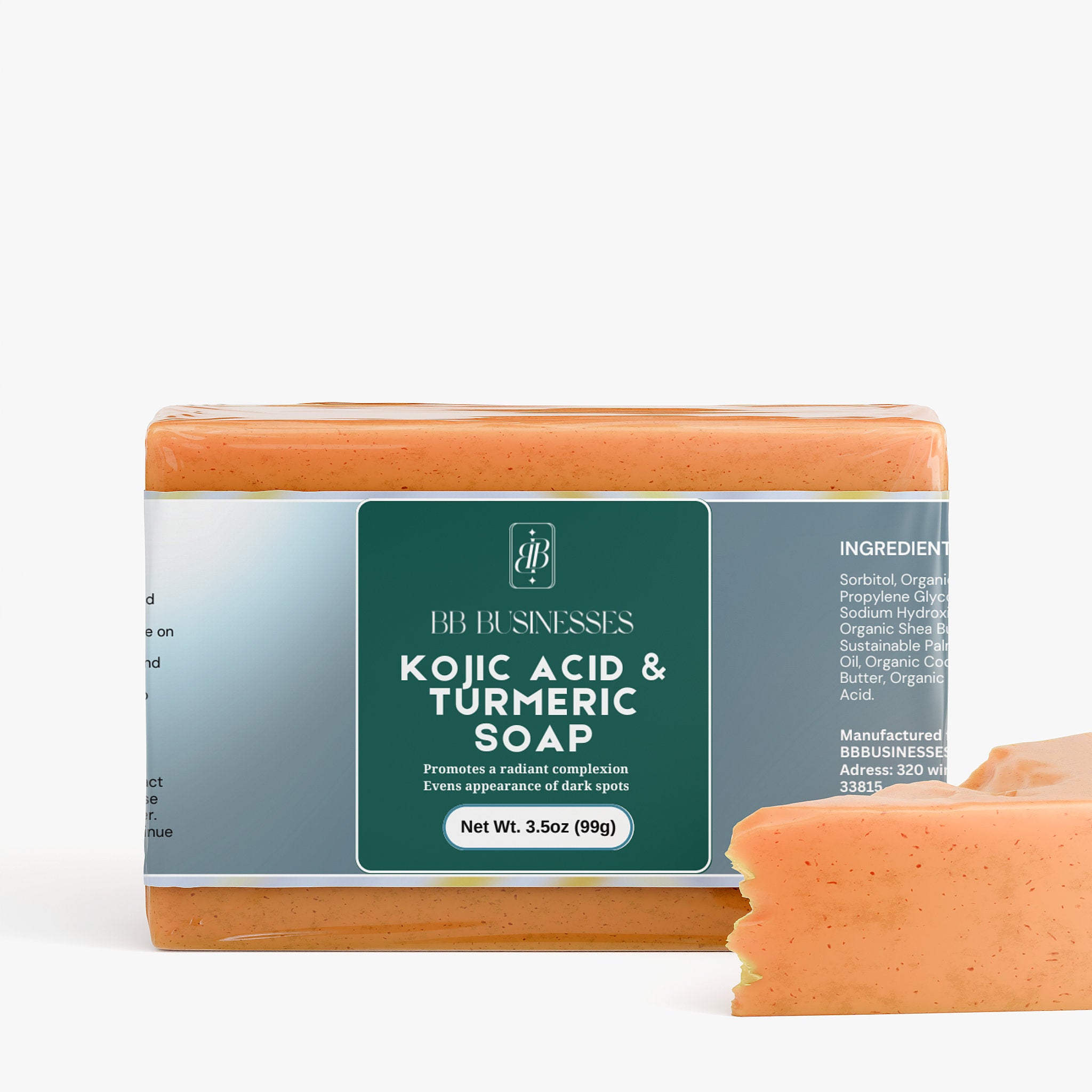 Kojic Acid & Turmeric Soap