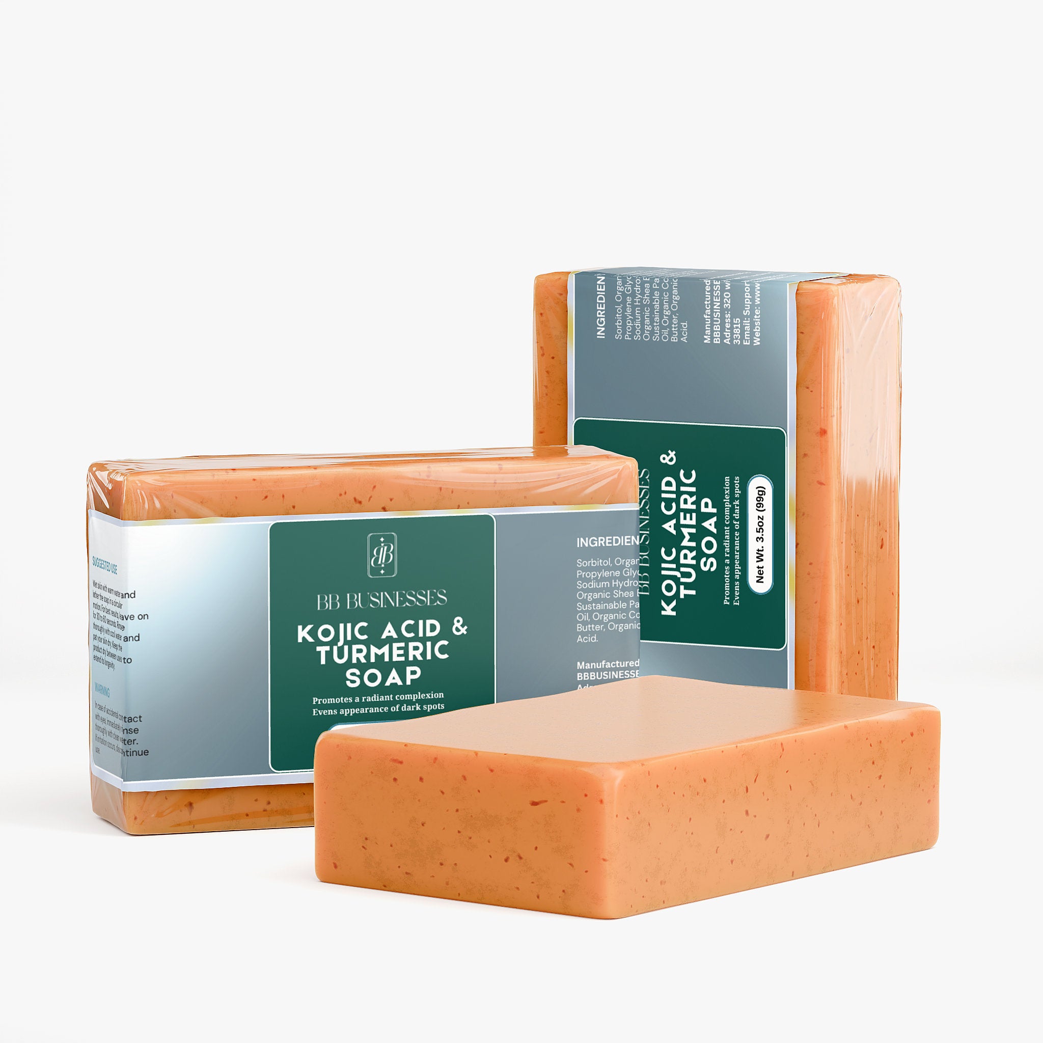 Kojic Acid & Turmeric Soap